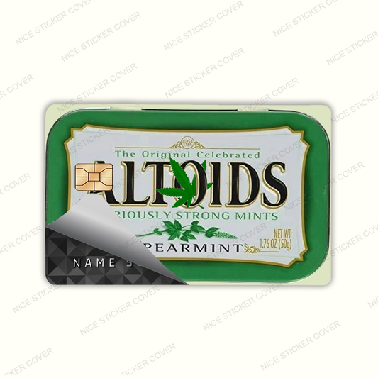 Funny ALTOIDS Credit Card Sticker Cover Skin