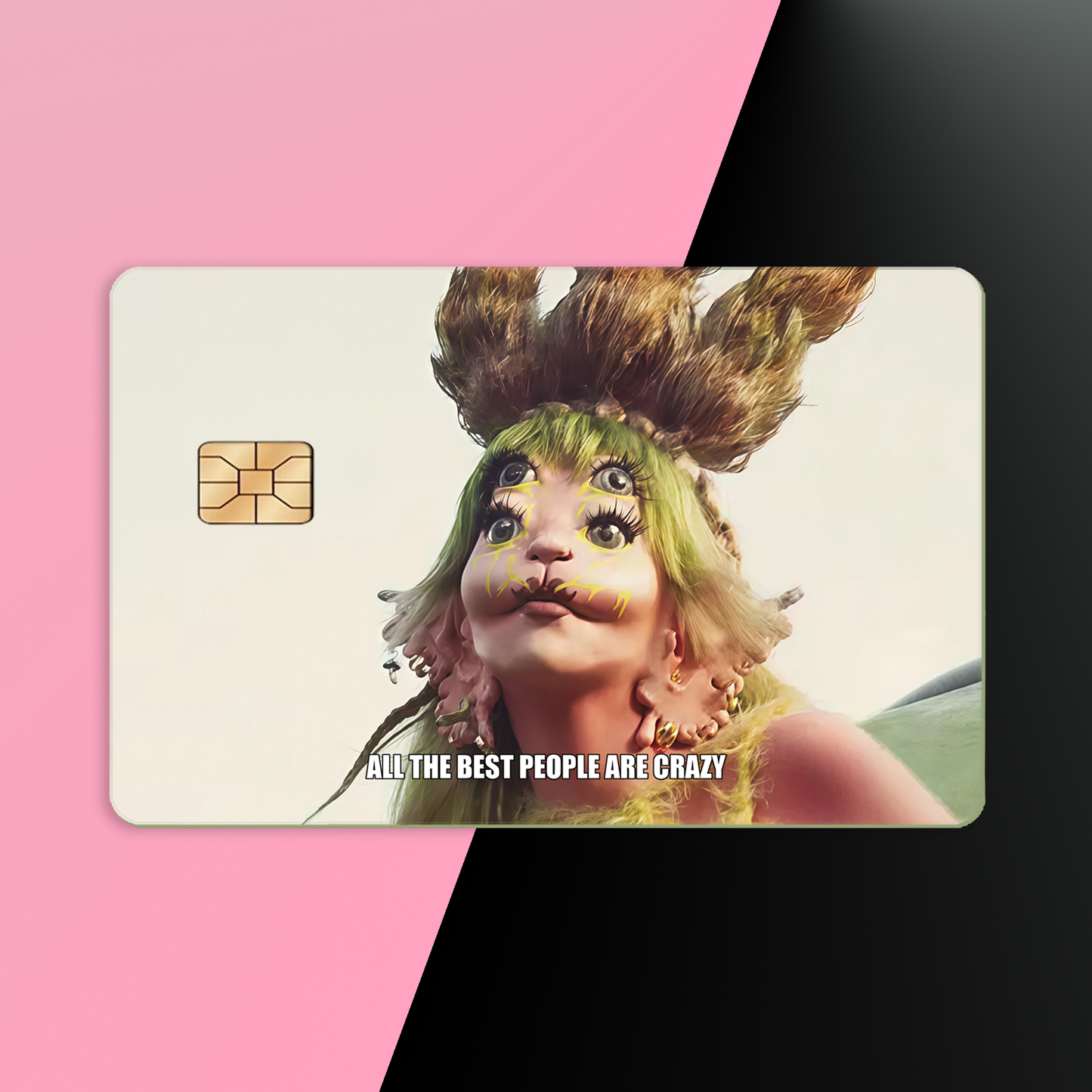 Melanie Martinez 2Pcs PVC Credit Card Card Skin Stickers