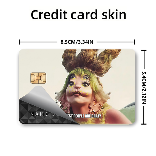 Melanie Martinez 2Pcs PVC Credit Card Card Skin Stickers