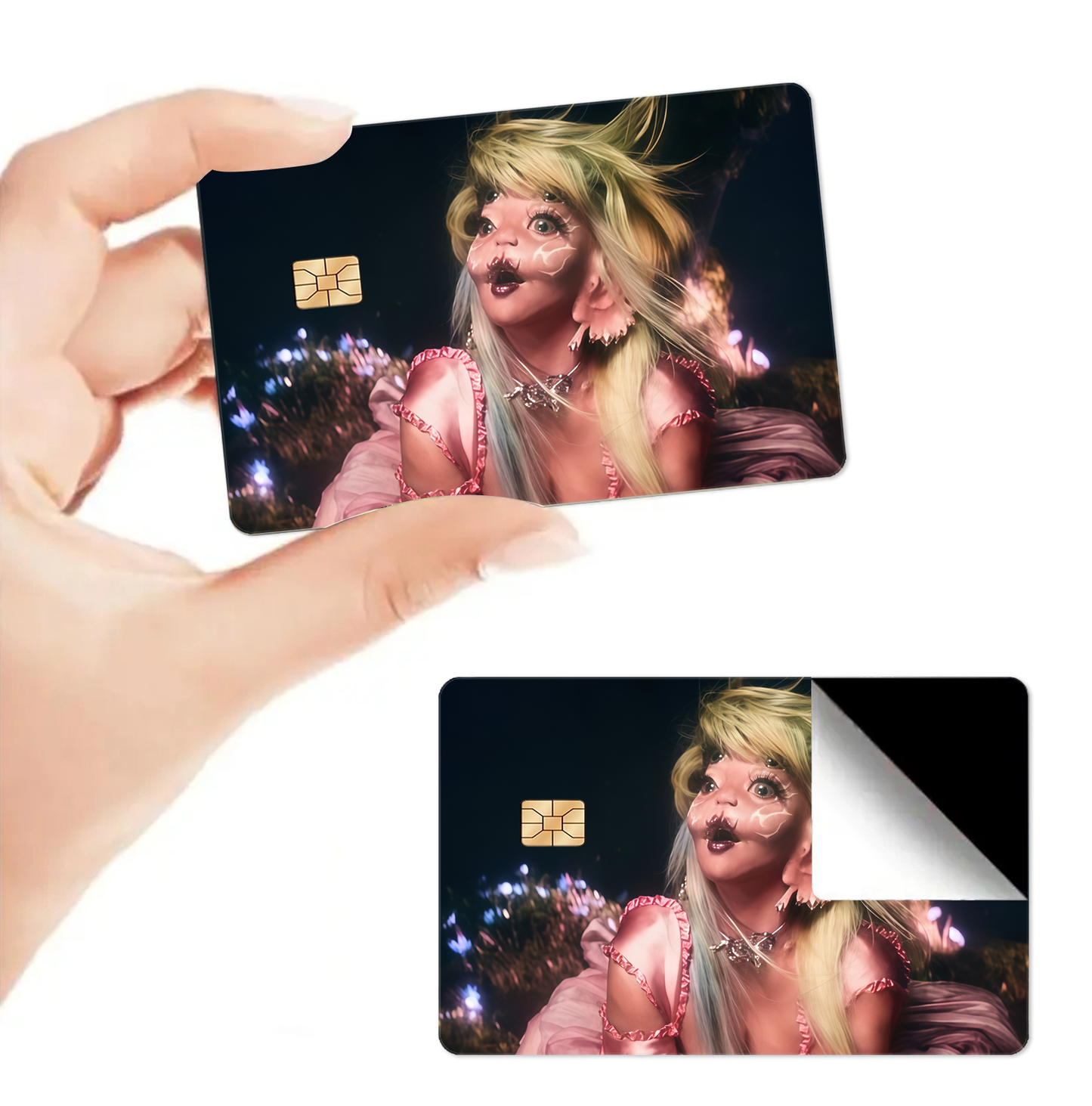 Melanie Martinez 2Pcs PVC Credit Card Card Skin Stickers